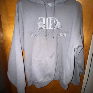 TTPD embroidered hoodie (Taylor swift)